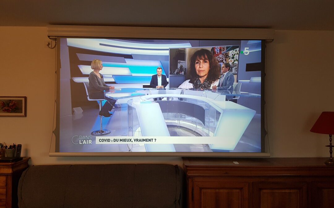 Installation d’un écran ScreenLine Wave tensionné BND à Valence